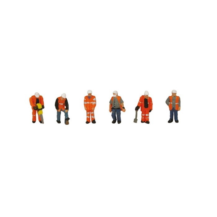 Trackside workers N gauge