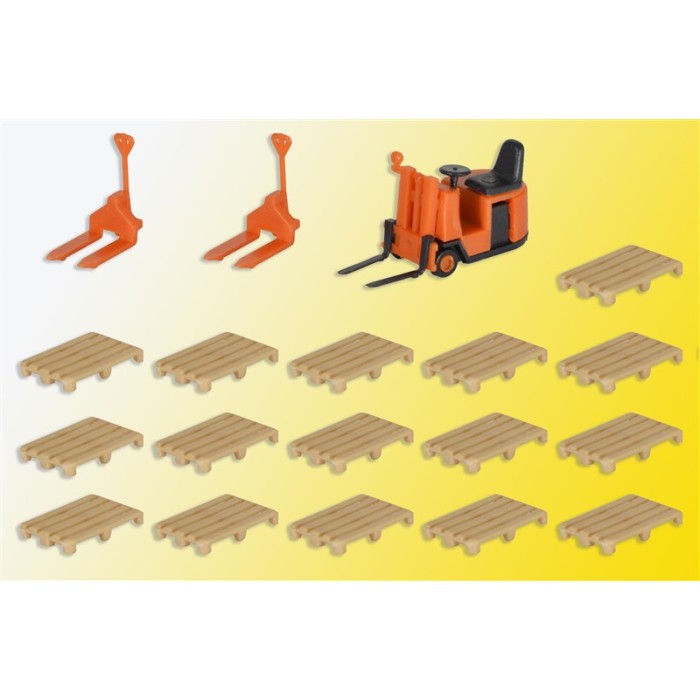 Pallet-lift Forklift and Pallets OO Pallet-lift Forklift and Pallets OO