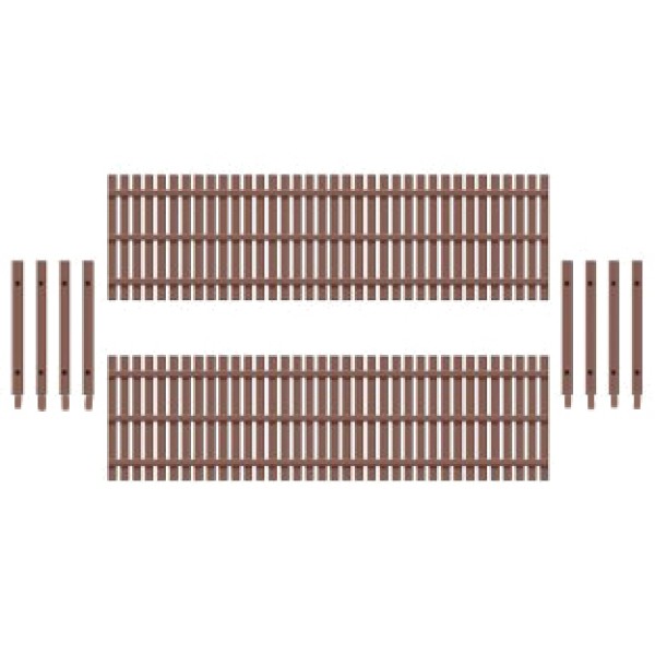 Wooden Fence OO Ratio 437