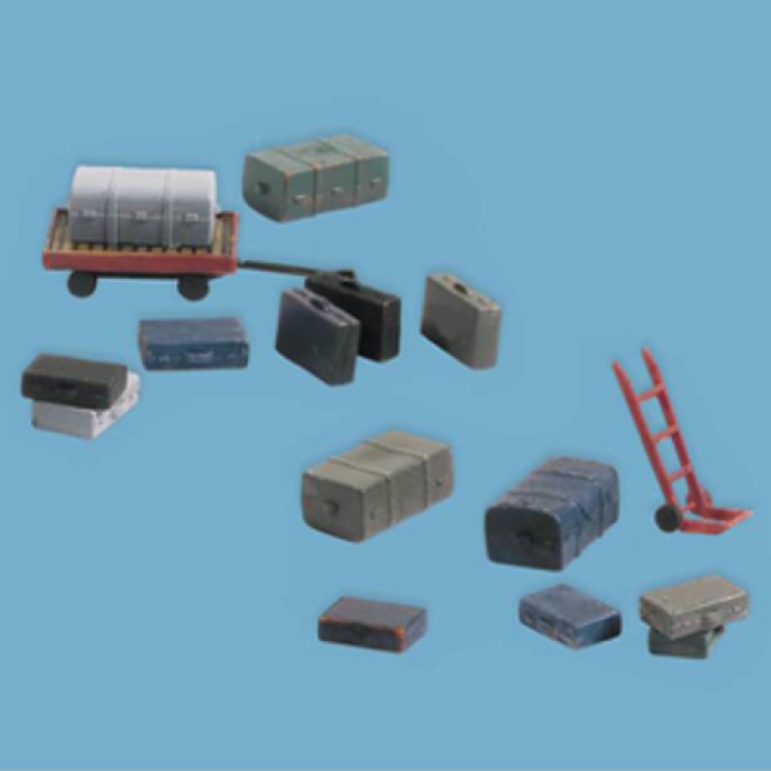 Luggage Trolleys and Sack Trucks N gauge Luggage Trolleys and Sack Trucks N gauge