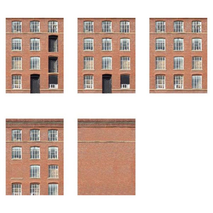 1950's Warehouse OO gauge  Self-adhesive Paper  BM104