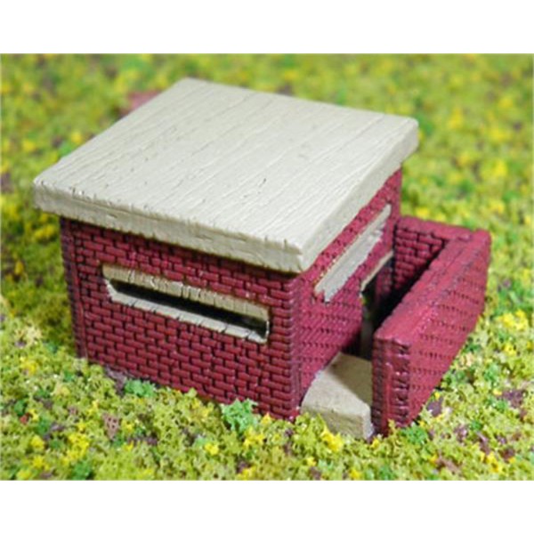 WWII PILL BOX KIT   N gauge