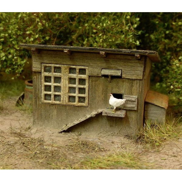 Chicken Shed Henhouse OO