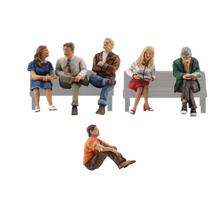People Sitting OO A1829 People Sitting OO A1829