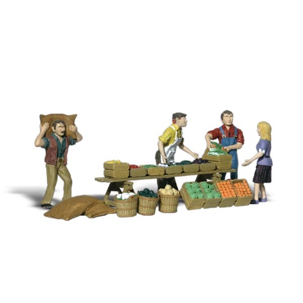 Market Stall Farmers Market Woodland Scenics OO