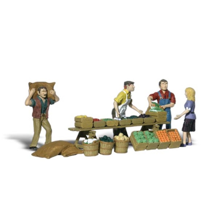 Market Stall Farmers Market Woodland Scenics OO Market Stall Farmers Market Woodland Scenics OO