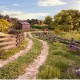 Split Rail Log Fence N gauge A2991