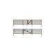 Rail Board Fence N gauge A2992 Rail Board Fence N gauge A2992