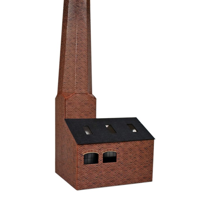 Boiler House and Chimney OO ATD008 Boiler House and Chimney OO ATD008