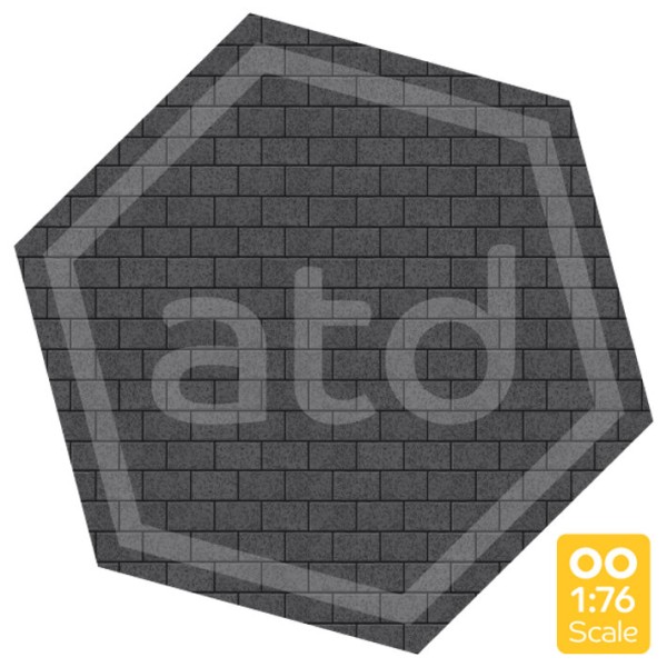 Slate Roof Card OO ATD038