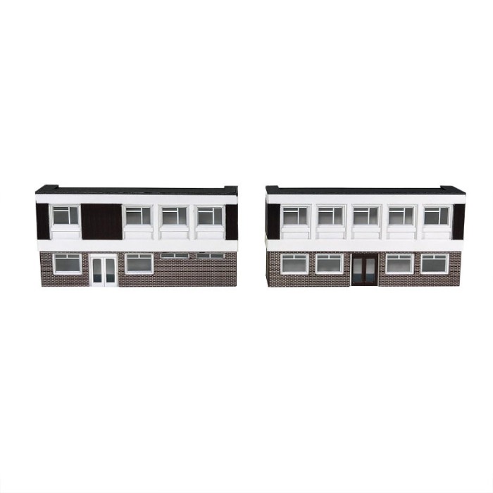 Office Block Low Relief N gauge ATD12021 Office Block Low Relief N gauge ATD12021