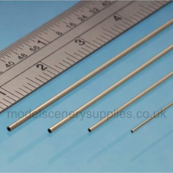 Nickel Silver Round Tube 0.7mm Albion Alloys NST07