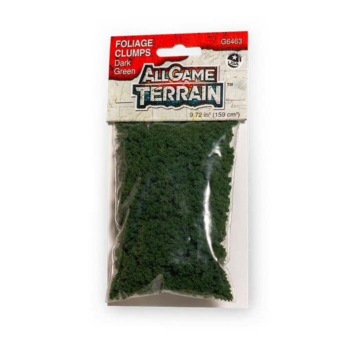 Dark Green Foliage Clumps G6463