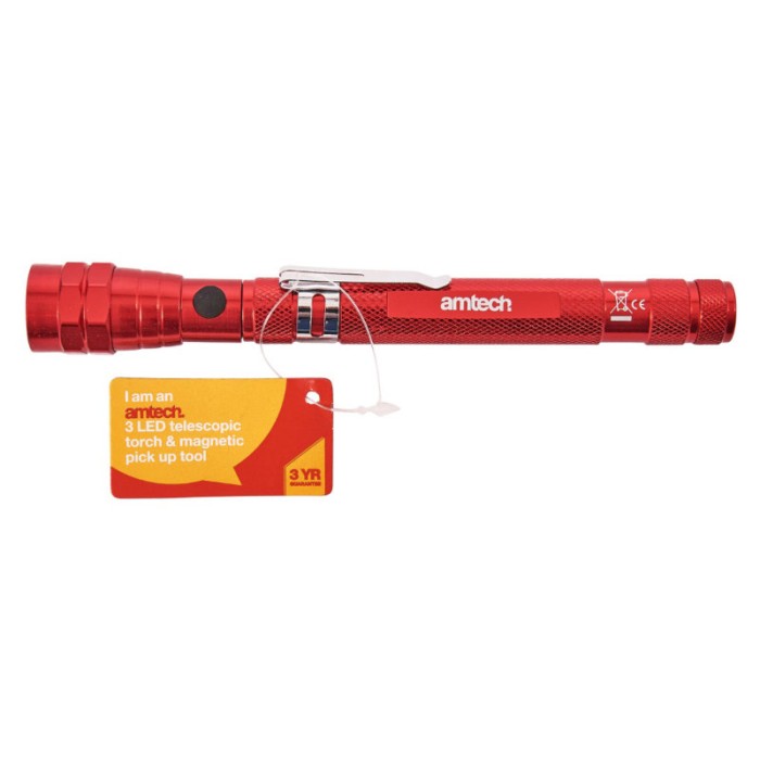 Telescopic Torch and Magnetic Pick Up Tool