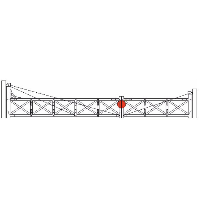 Asymmetric Level Crossing Gates Asymmetric Level Crossing Gates