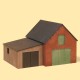 Garage and Small Barn OO Garage and Small Barn OO