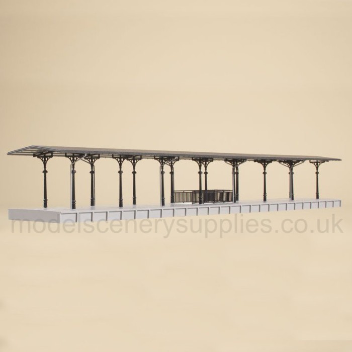 Station Platform and Canopy N gauge Station Platform and Canopy N gauge
