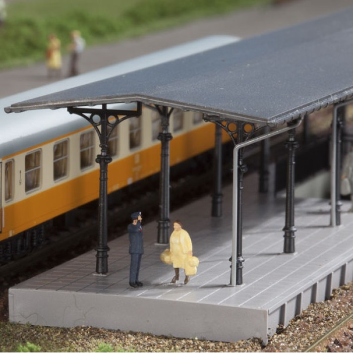 Station Platform and Canopy N gauge Station Platform and Canopy N gauge