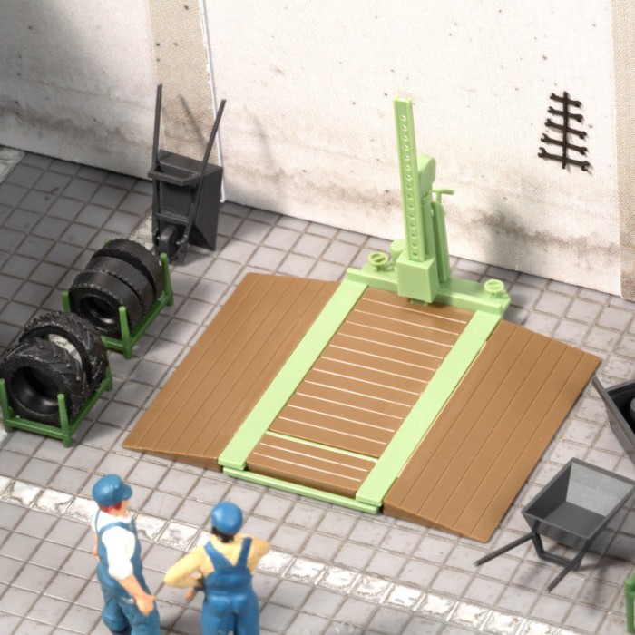 Garage Workshop Accessories OO Auhagen 41682 Garage Workshop Accessories OO Auhagen 41682