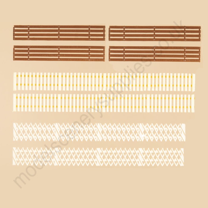 Wooden Fences M&GN Picket and Rail mixed Pack OO Wooden Fences M&GN Picket and Rail mixed Pack OO