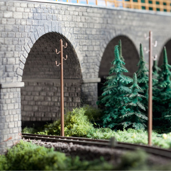 Model Telegraph Poles OO / TT