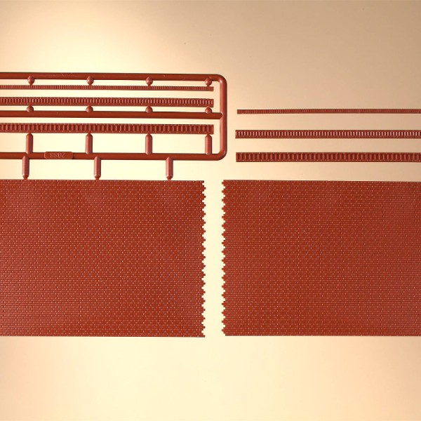Brick Wall Sheets TT Auhagen 43658