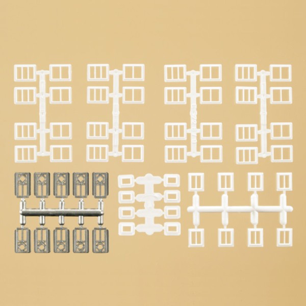 N gauge windows and doors Pack2