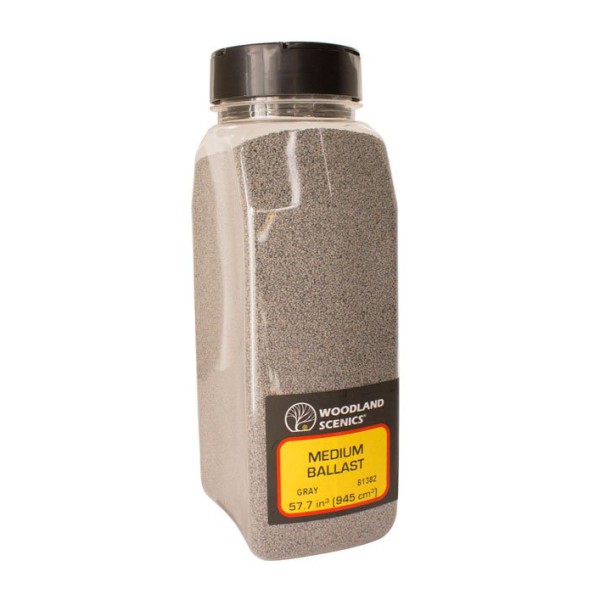 Ballast GREY FINE Woodland Scenics  