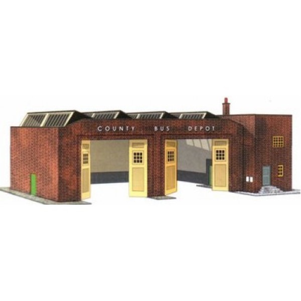 Bus Depot or Workshop OO  Superquick B34