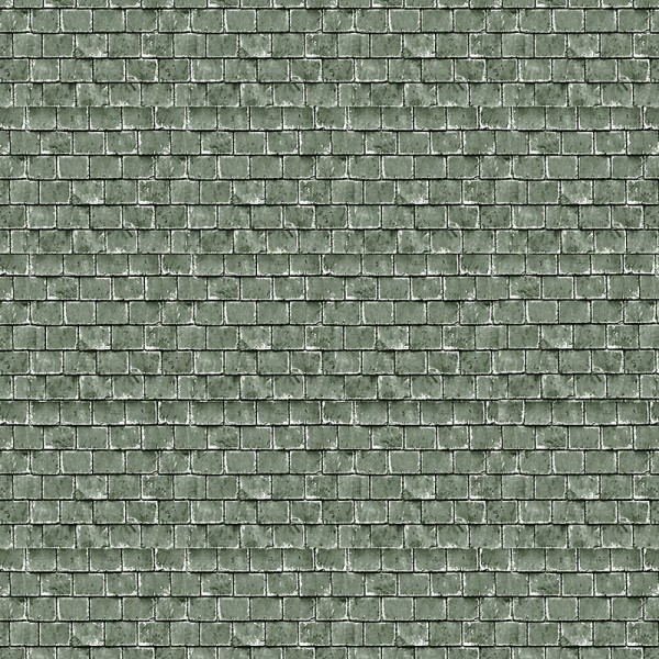 Self-ADHESIVE BUILDING PAPER Green Roof Tiles N Gauge