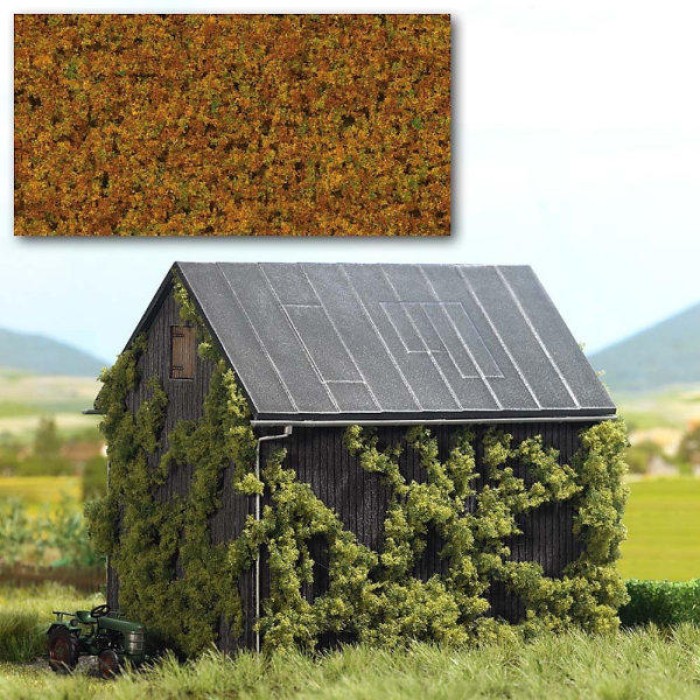 Flock Foliage Sheet Brown Mix
