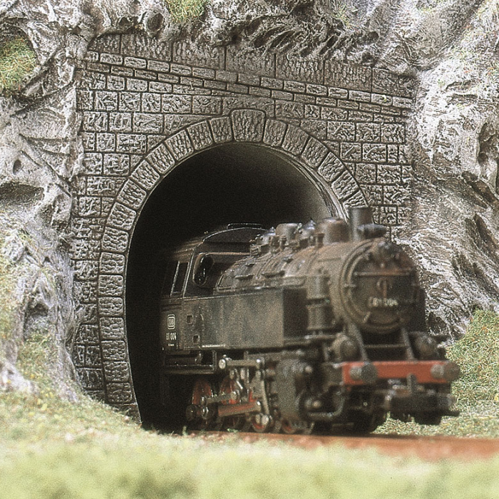 Tunnel Portal Single track OO Busch 7025 Tunnel Portal Single track OO Busch 7025