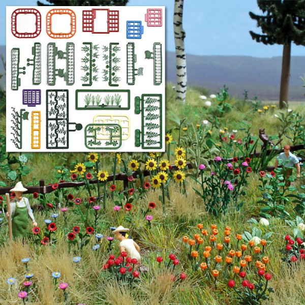 Flower and Plant Set 100 Plants OO / TT