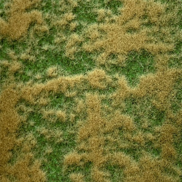 Rough Terrain Natural looking Static Grass Mat Spring Meadow Busch 1307