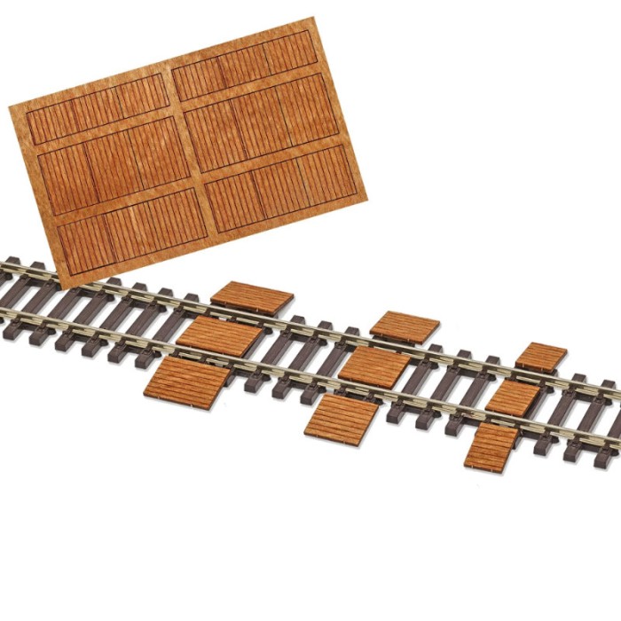 Wooden Track Crossing OO Busch 1930