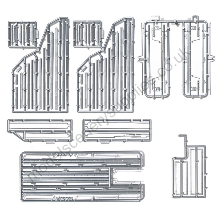 Gutters and Downpipes detailed pack OO Busch 1999 Gutters and Downpipes detailed pack OO Busch 1999