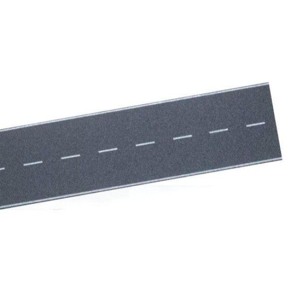 Road N gauge with White Lines Busch 7087
