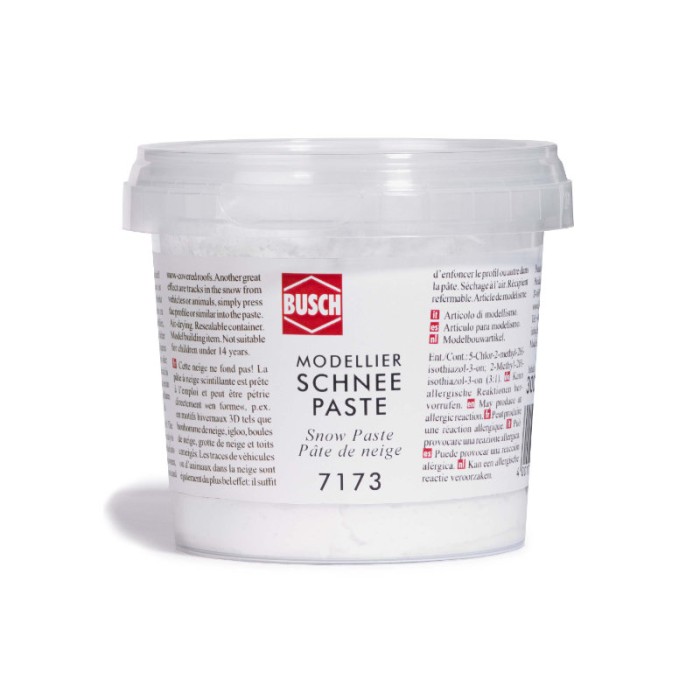 Model Snow Mouldable Paste Busch 7173 Model Snow Mouldable Paste Busch 7173