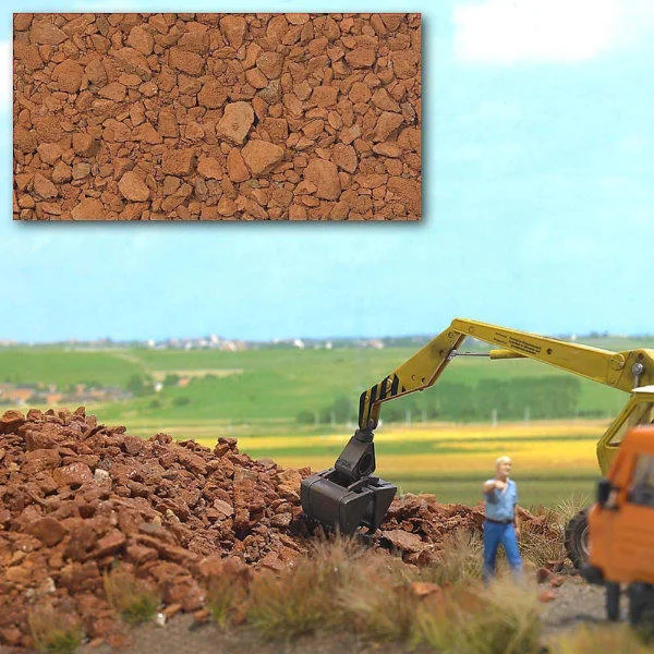 Red Brick Rubble Busch 7531