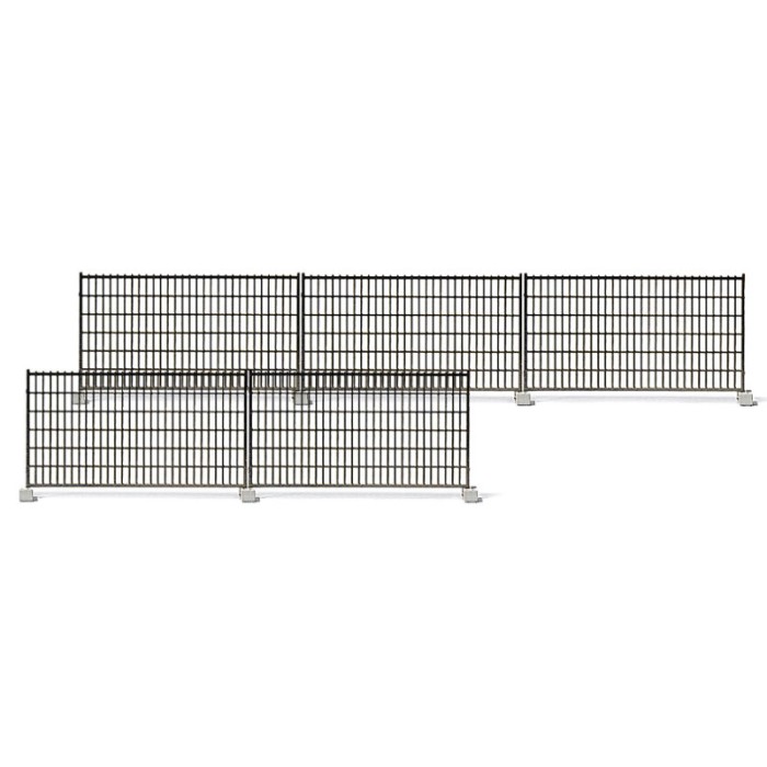 Metal Construction Heras Fence N Gauge Metal Construction Heras Fence N Gauge