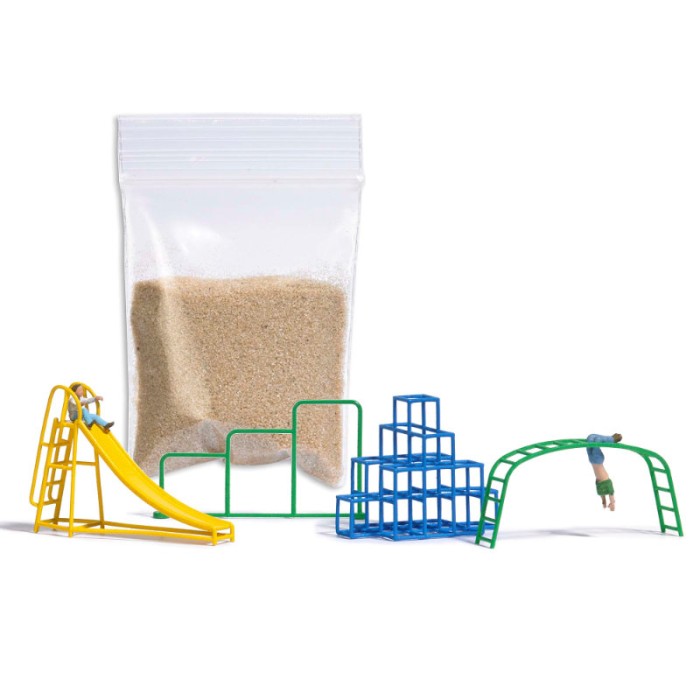 Playground with Children TT gauge Busch 8867 Playground with Children TT gauge Busch 8867