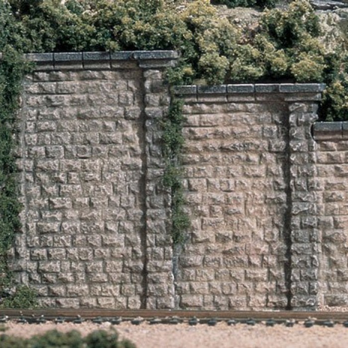 Cut Stone Retaining Wall OO