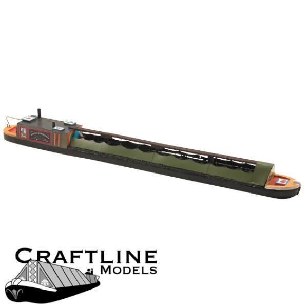 Canal Boat Motor Driven Coal Narrow Boat AMB70