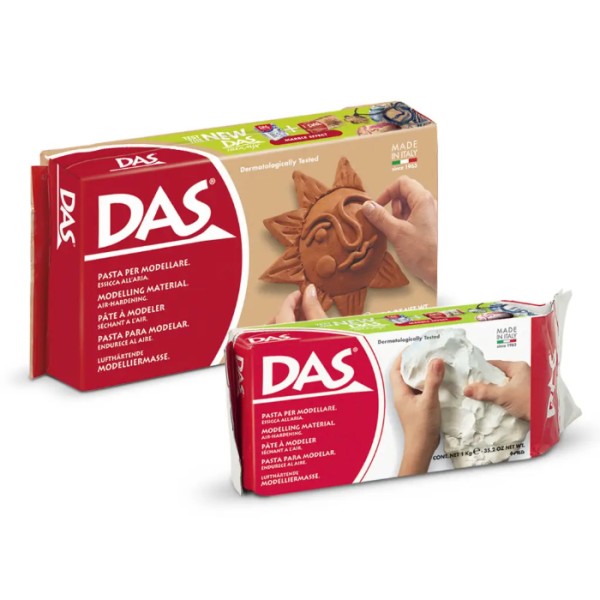 DAS Air Drying Modelling Clay Terracotta 500g