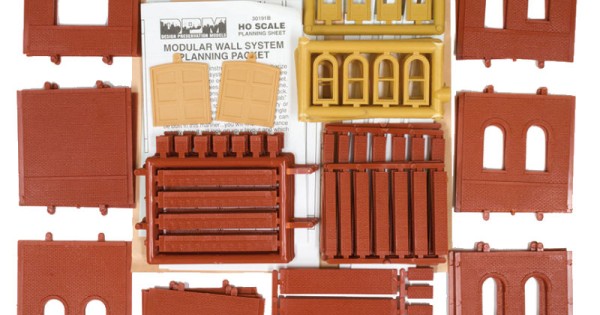 Model Scratch Build Modular Building Parts OO