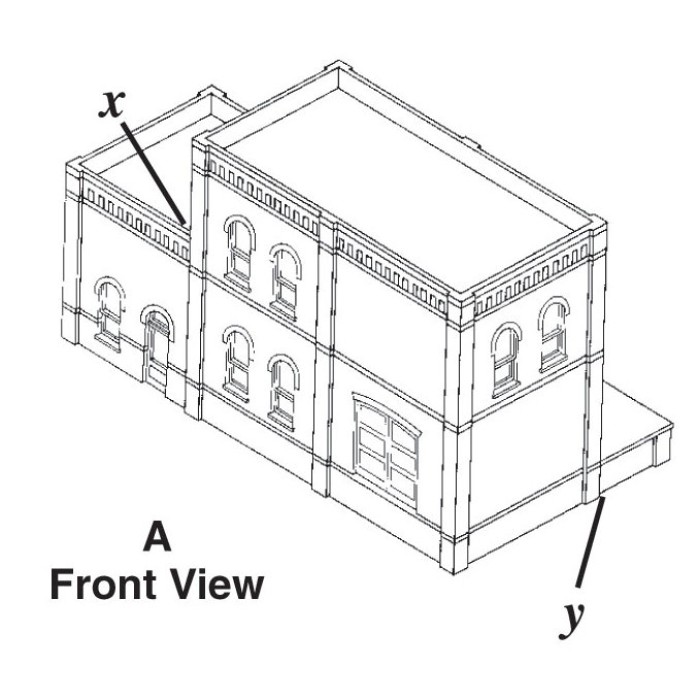Scratch Build Modular Building Parts OO Pk 1 Scratch Build Modular Building Parts OO Pk 1