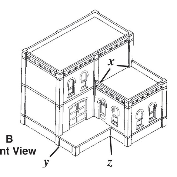 Scratch Build Modular Building Parts OO Pk 1 Scratch Build Modular Building Parts OO Pk 1