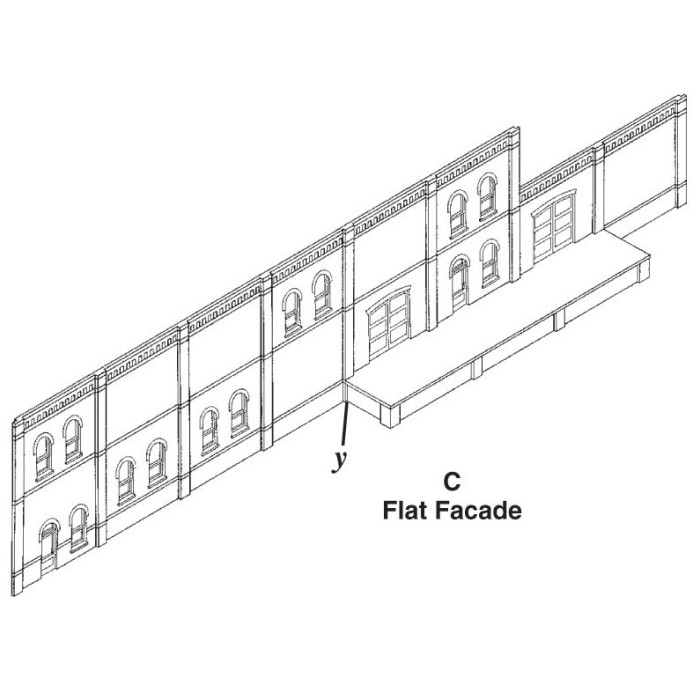 Scratch Build Modular Building Parts OO Pk 1 Scratch Build Modular Building Parts OO Pk 1