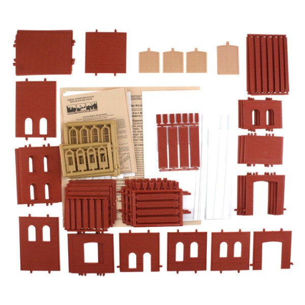 Scratch Build Modular Building Parts OO pk2