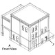 Scratch Build Modular Building Parts OO pk2